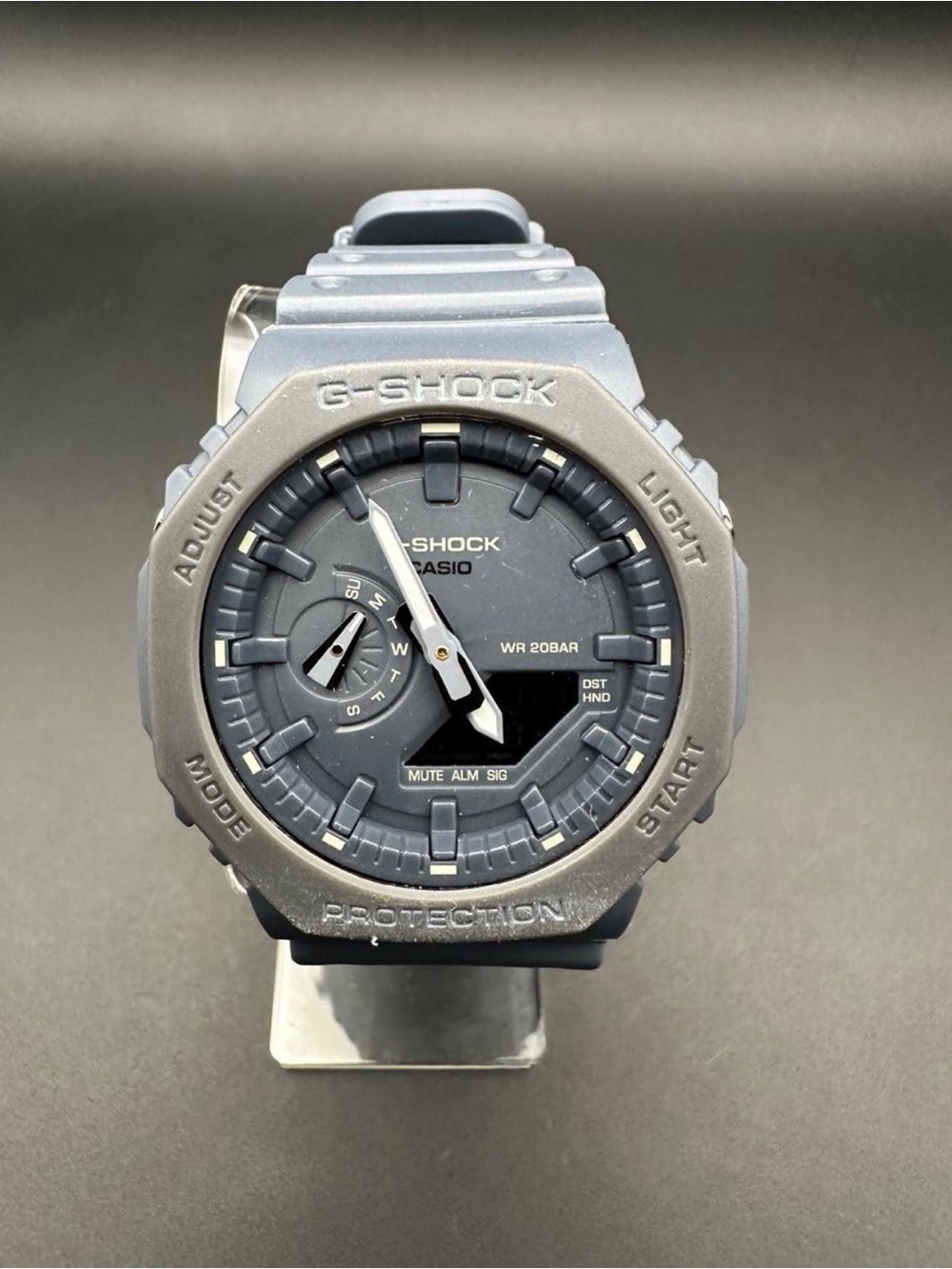 Casio G-Shock Blue-Gray Resin Analog-Digital Watch